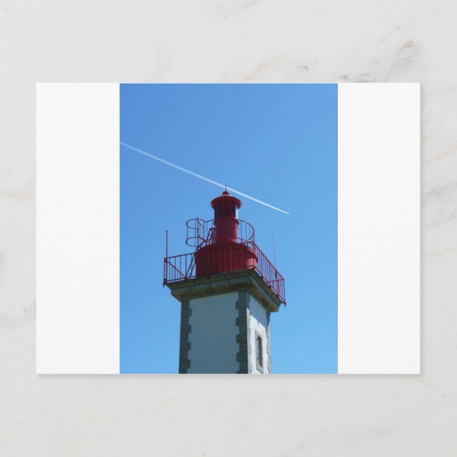 Postal Phare breton (Anverso)