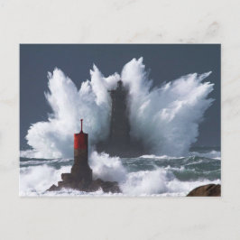 Postal Phare du Four - Finistère - Francia