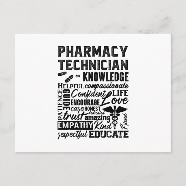 Postal Pharmacy Technician Quote Medicine Pharmacists (Anverso)