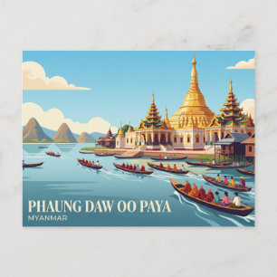 Postal Phaung Daw Oo Paya Myanmar