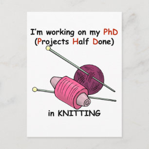 Postal PhD in Knitting