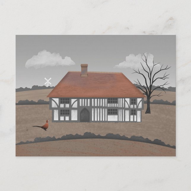 Postal Pheasant Farmhouse (Anverso)