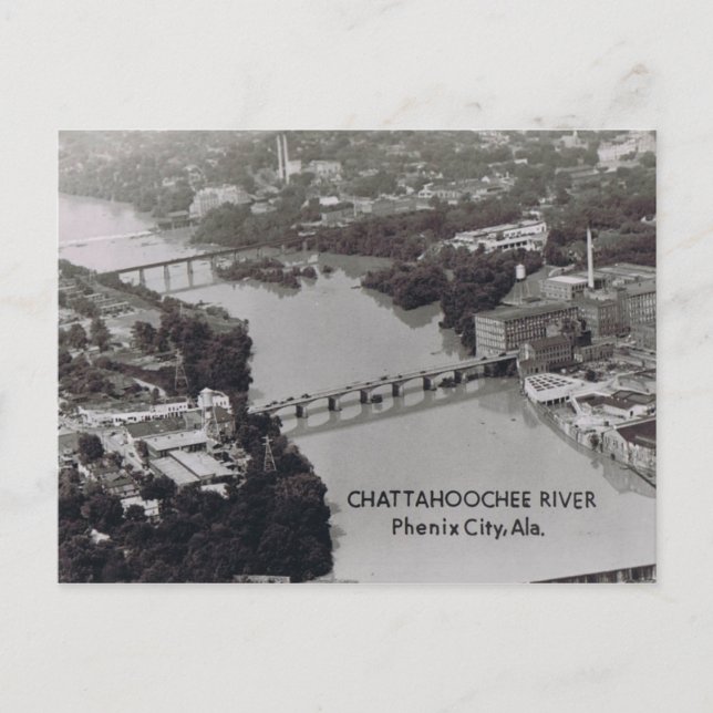 Postal Phenix City Alabama (Anverso)