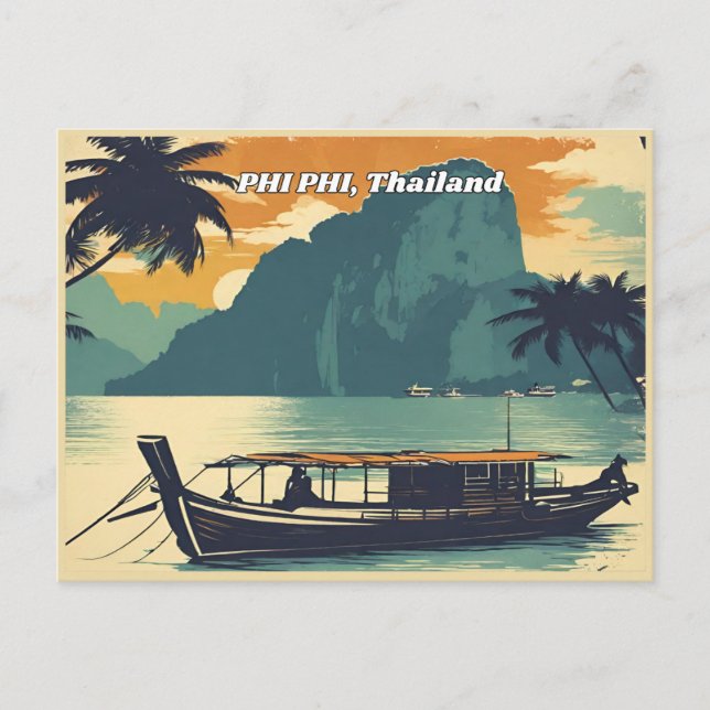 Postal Phi Phi Thailand (Anverso)