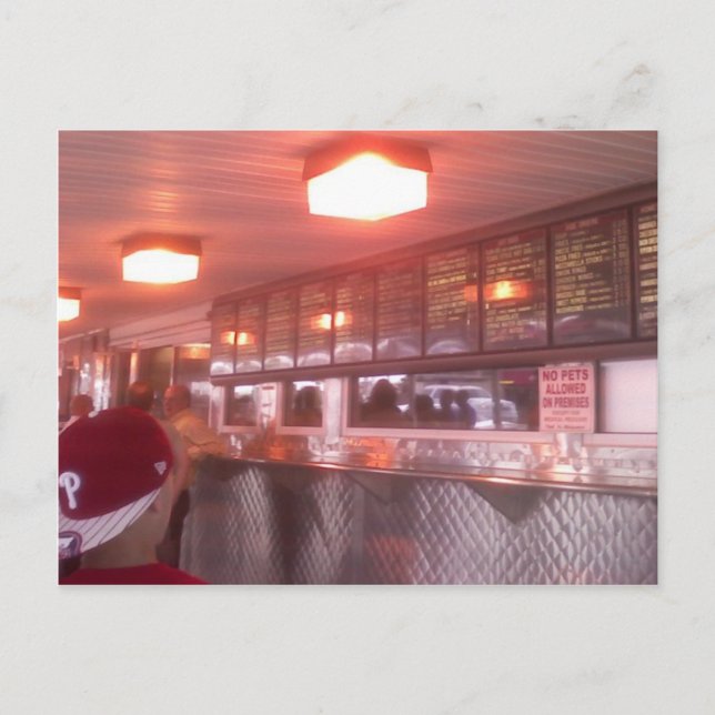 Postal Philadelphia Cheesesteak (Anverso)