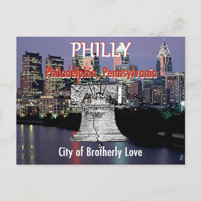 Postal Philadelphia Pennsylvania Postcard (Anverso)