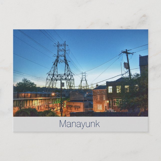 Postal Philadelphia Postcard-Manayunk-Cresson & Cotton (Anverso)