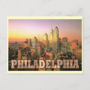 POSTAL PHILADELPHIA SKYLINE
