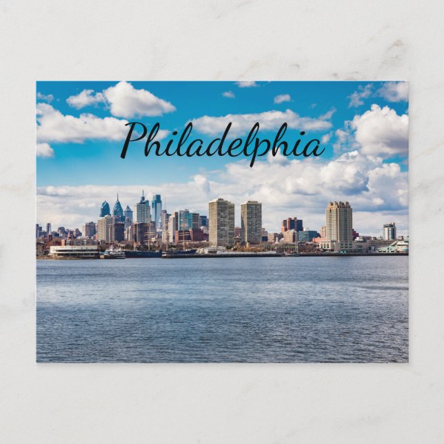 Postal Philadelphia Skyline (Anverso)