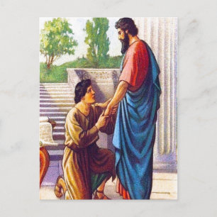 Postal Philemon 17-22 Recibirlo como tú me gustaría