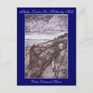 Postal Philip Larkin En Motherby Hill Art Postcard