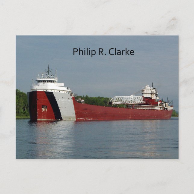 Postal Philip R. Clarke Post Card (Anverso)