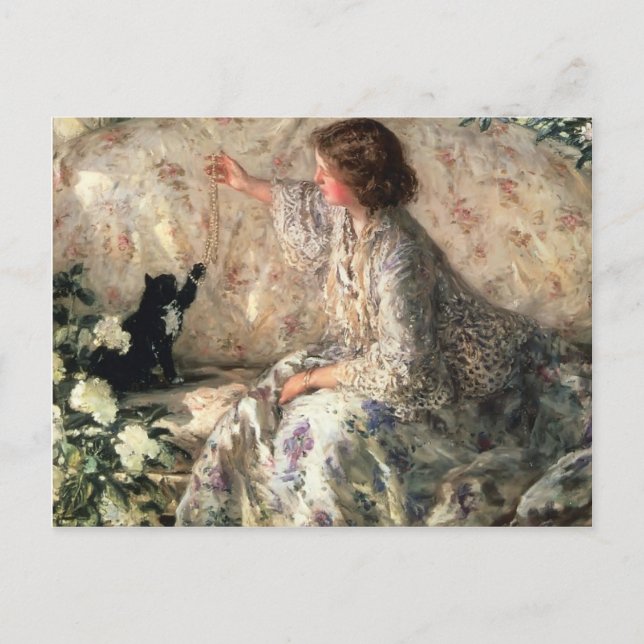 Postal Philip Wilson Steer-Hydrangeas (Anverso)