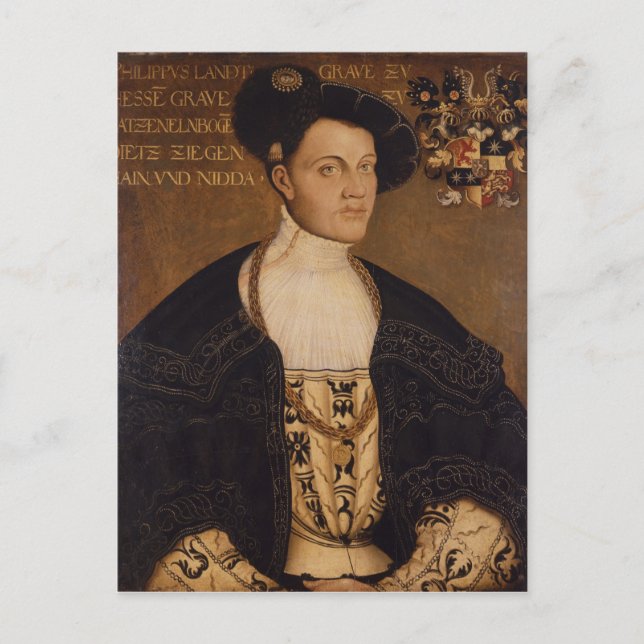 Postal Philipp von Hessen (Anverso)