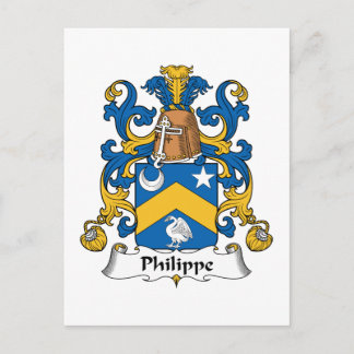 Postal Philippe Family Crest