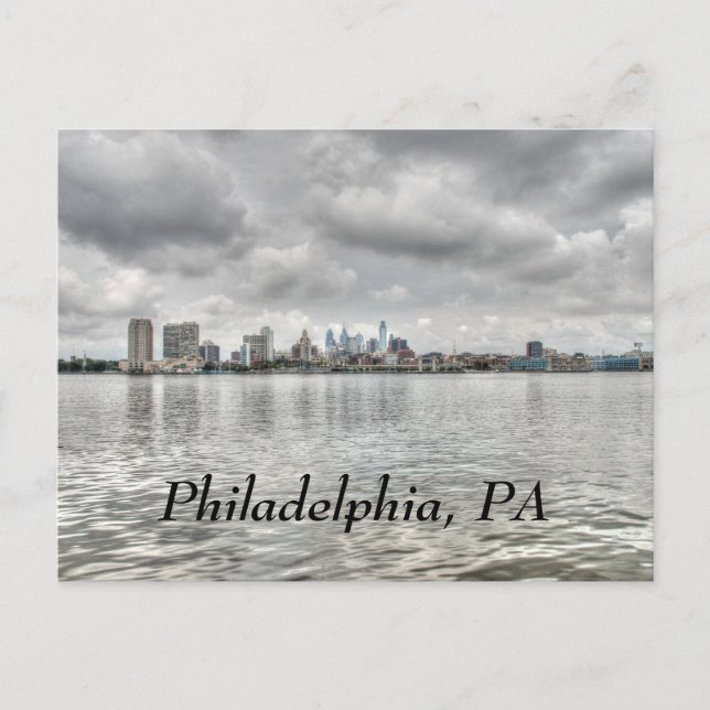Postal Philly Skyline (Anverso)