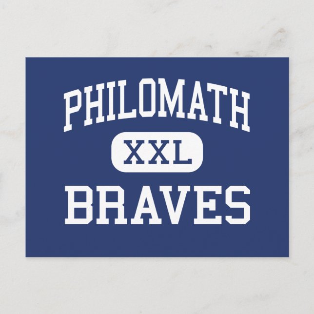 Postal Philomath Brava al Oregón Philomath Medio (Anverso)