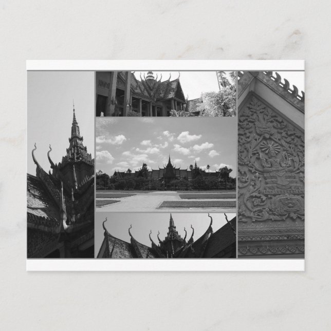 Postal Phnom Penh, Camboya (Anverso)