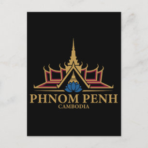 Postal Phnom Penh Camboya Sudeste Asiático