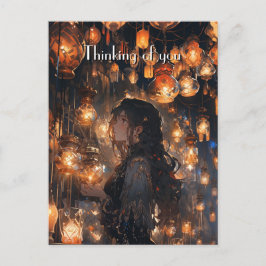 Postal Phoebe en la Sala de las Farolas