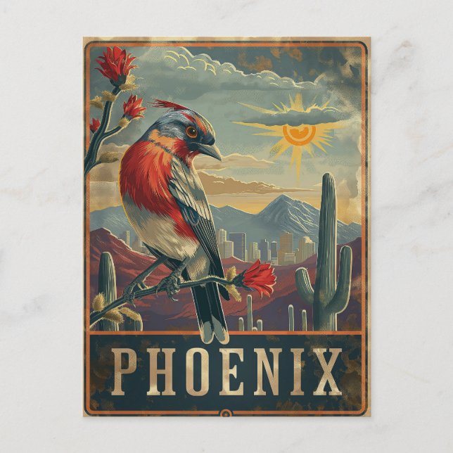 Postal Phoenix, Arizona (Anverso)