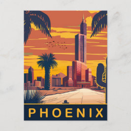 Postal Phoenix, Arizona, Viaje