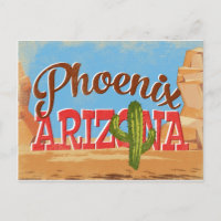 Phoenix Arizona Vintage Travel