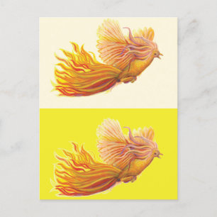 Postal Phoenix - El pájaro que renace