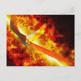Postal Phoenix Fantasy Gothic
