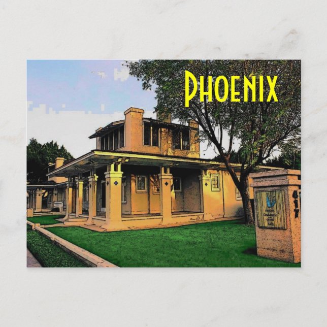 Postal Phoenix Postcard (Anverso)