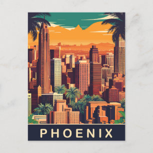 Postal Phoenix Skyline, Viaje