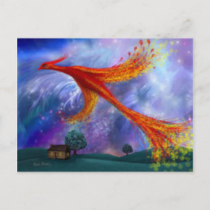 Postal Phoenix Volando de noche