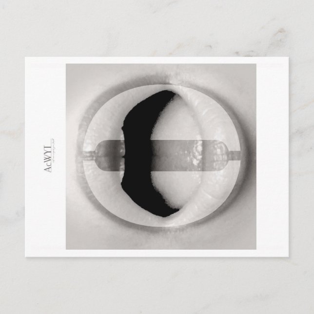 Postal Phonetic Love Mouth Art O (Anverso)