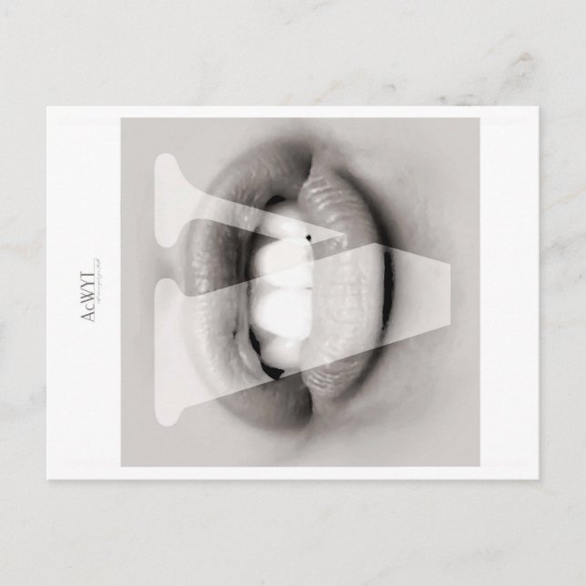 Postal Phonetic Love Mouth Art V (Anverso)