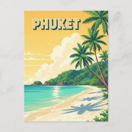 Postal Phuket Patong Beach Thailand Travel