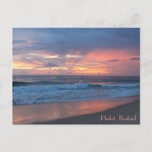Postal Phuket, Tailandia (Anverso)