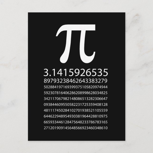 Postal Pi (Anverso)