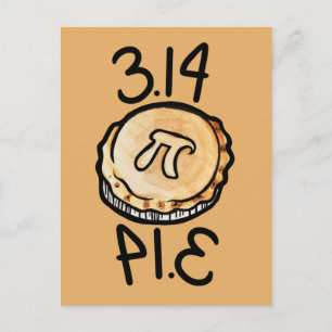 Postal Pi day Pie 3.14