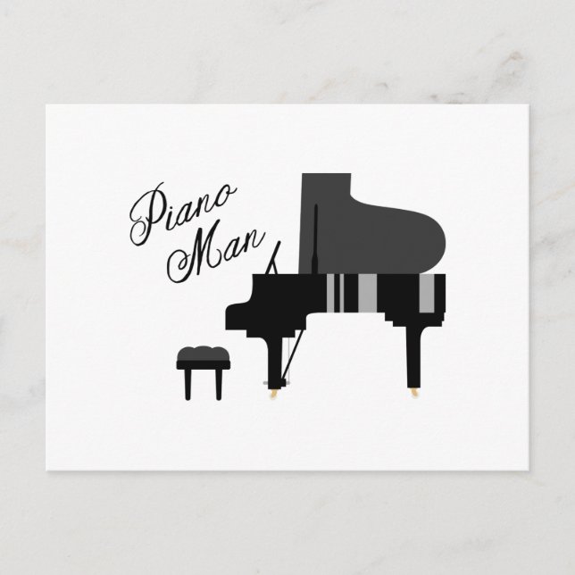 Postal Piano (Anverso)