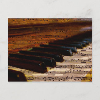 Postal piano-317026 PIANO NOTES CINTA ESCRITORA DE MÚSICA