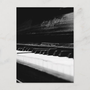 Postal Piano antiguo