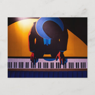 Postal Piano Asombroso