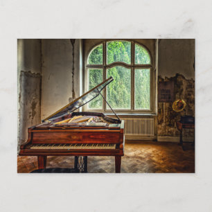 Postal Piano en la Villa