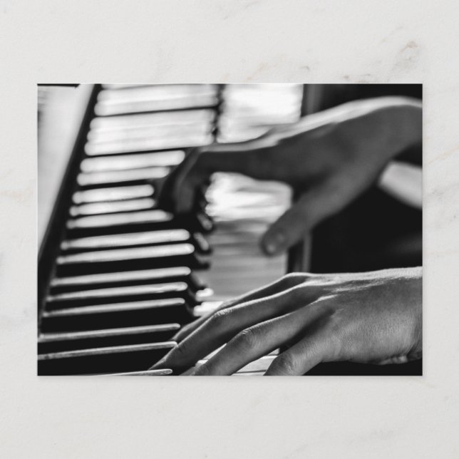 Postal Piano Impresionante (Anverso)