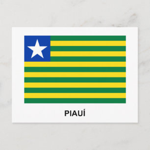 Postal Piauí, Bandera de Brasil