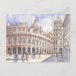 Postal piazza a genova