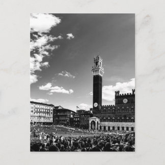 Postal Piazza del Campo,Siena.Italia