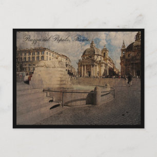 Postal Piazza del Popolo, Roma