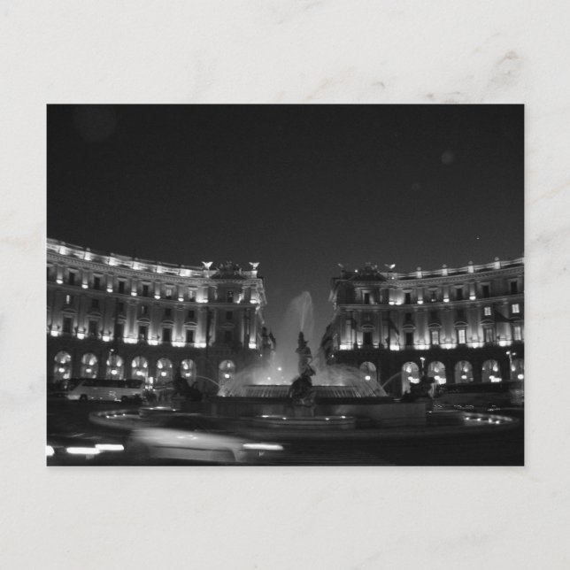 Postal Piazza della Repubblica (Anverso)