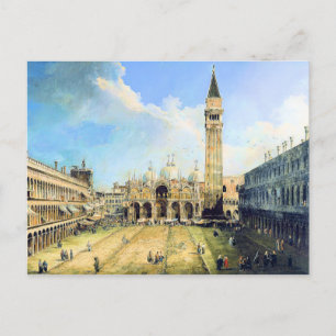 Postal Piazza San Marco Venecia